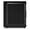 Sharkoon RGB WAVE, pc case (black, tempered glass side panel)