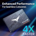 Team Group VULCAN Z - 256GB - SSD - SATA - 2.5