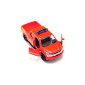 SIKU SUPER fire brigade work boat, toy vehicle (red/grey)