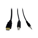 Inter-Tech KVM Switch AS-41HA HDMI, KVM switch