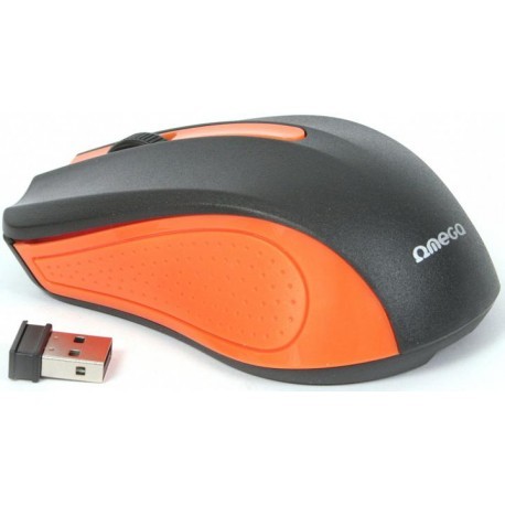 Omega мышка OM-419 Wireless, оранжевый