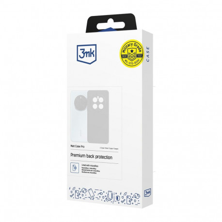 3mk case Matt Case Pro Samsung Galaxy A55 5G, matte black