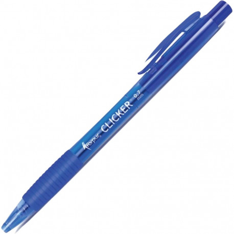 Mechanical ballpoint pen FORPUS Clicker 0.5mm blue