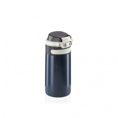 Leifheit Flip Thermal Mug 350ml Dark Blue