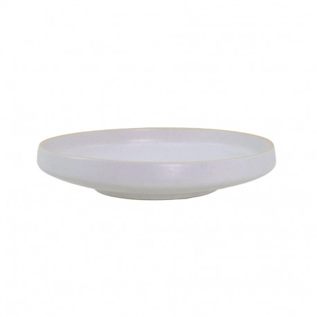 BOWL WHITE DOTTED 19.6CM