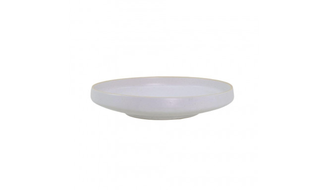 BOWL WHITE DOTTED 19.6CM