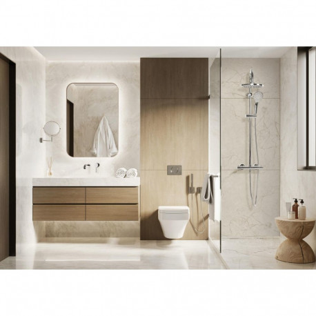 IN-WALL WASHBASIN MIXER DAFNI. CHROME