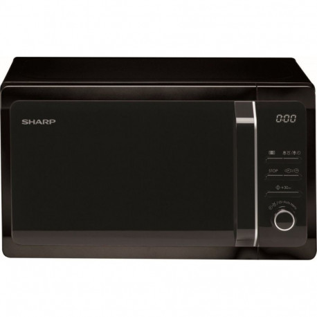 SHARP mikrolaineahi R243BK 20l 800W, must
