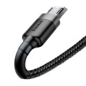 Cable USB A - micro USB 2m QC3.0 Cafule grey+black BASEUS