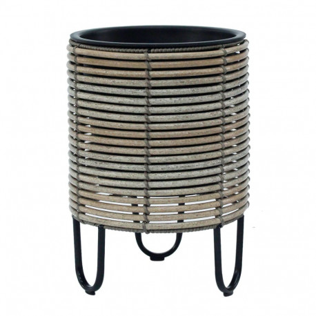 Lillepott WICKER D25xH35cm, beežikashall