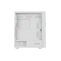 Genesis Gaming PC Case | Diaxid 605 ARGB | White | Midi Tower | Power supply included No