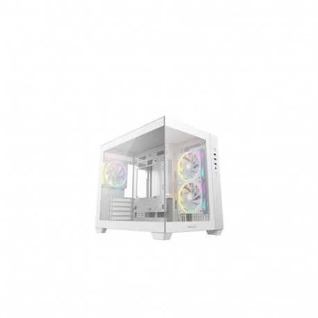 Deepcool Case | CG330 3F WH | White | Micro ATX