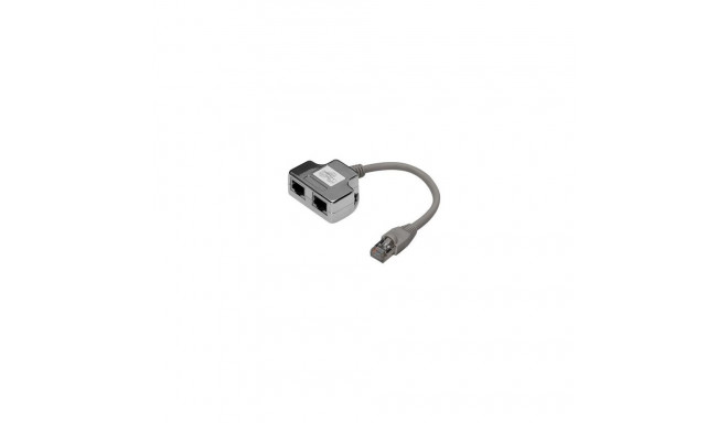 Digitus CAT 5e varjestatud patch-kaabli adapter, 2x CAT 5e, DN-93904, 0.19 m, must, RJ45 pesa RJ45 p