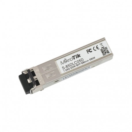 MikroTik | S-31DLC20D | SFP | Single-Mode Fiber | Dual LC | 10/100/1000 Mbit/s | Wavelength 1310 nm 