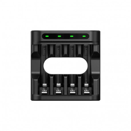 Battery Charger - R03/AAA R6/AA Li-ion/NiMH 4 Slots USB-C