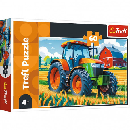 TREFL Pusle traktor, 60 osa