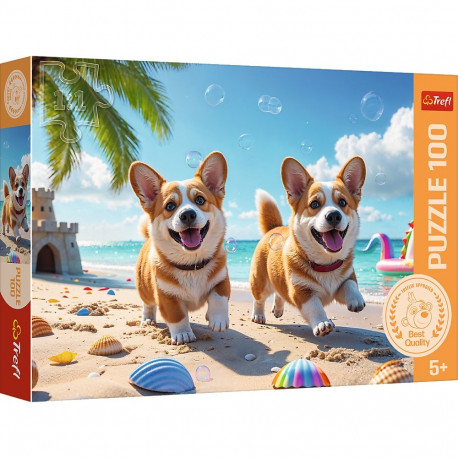 TREFL Pusle Corgi, 100 osa