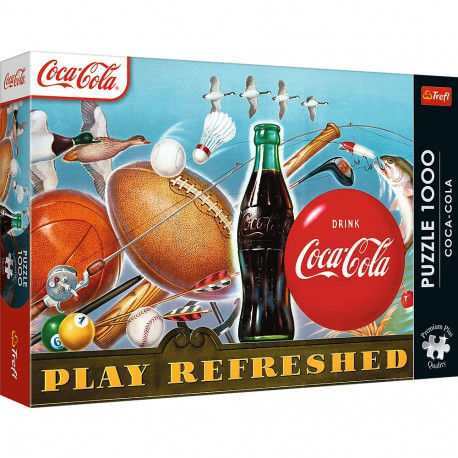 TREFL Premium Plus pusle Coca-Cola: Play Refreshed, 1000 osa