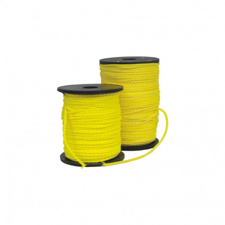 Sznurek murarski fi=1.7mm dł.100m żółty szpulka szt.1