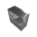DarkFlash DS950V computer case with display (black) + 6 fans