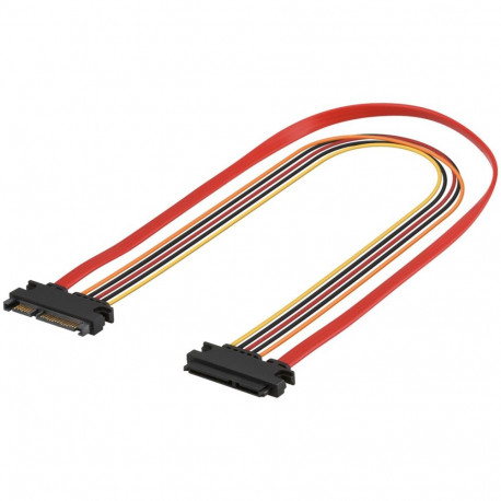 Goobay PC SATA andmete ja toite pikenduskaabel 0,5 m
