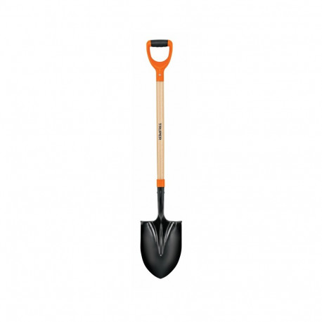 Truper teravaotsaline labidas puidust varre ja D-käepidemega, 120cm