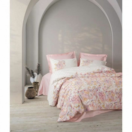 Duvet cover set Pink 220 x 240 cm