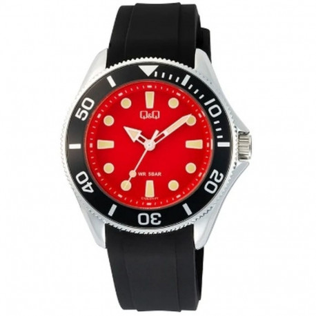 Meeste Kell Q&Q GENT DIVER BLACK (Ø 41 mm)