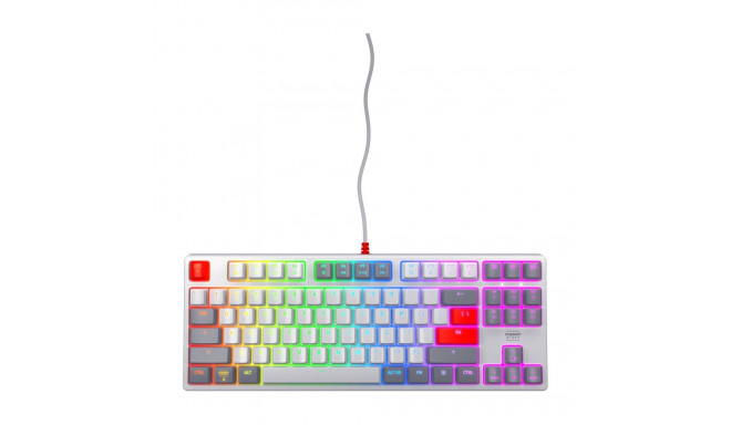 "Cherry XTRFY K4V2 TKL keyboard. retro"