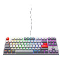 "CHERRY XTRFY K4V2 TKL keyboard. retro"