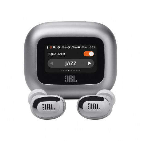 JBL juhtmevabad kõrvaklapid Live Buds 3 Bluetoothiga, hõbedased