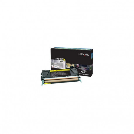 Lexmark C748H3YG Optra C kollane tooner HC