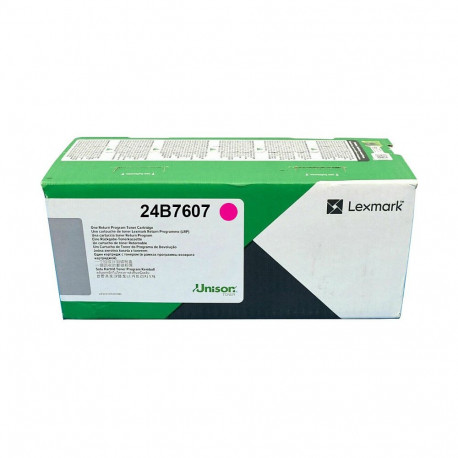 Lexmark tooner 24B7607 XC, magenta