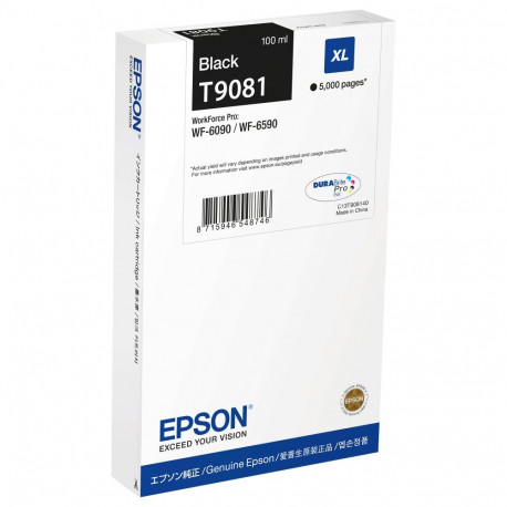 "EPSON Tinte schwarz 100.0ml WF Pro 6xxx, ''XL''"