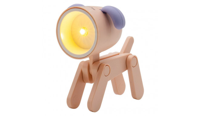 RealPower LED-looma taskulamp roosa koer
