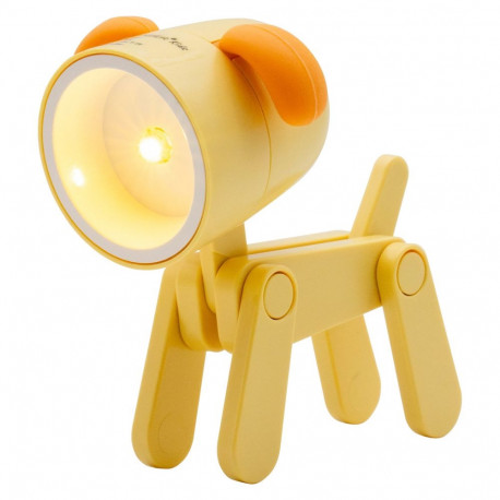 "RealPower LED-Tier Taschenlampe Yellow dog"