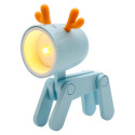 "RealPower LED-Tier Taschanlampe Blue deer"