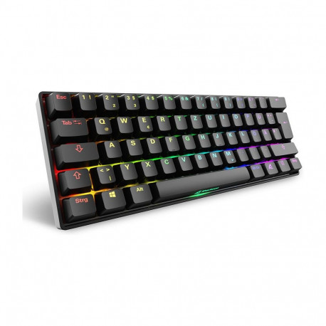 "Sharkoon Gaming Tastatur Skiller SGK50S4 Gen2 schwarz-gelb D"