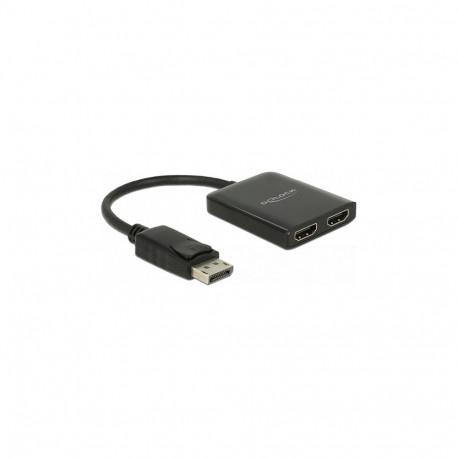 DELOCK DisplayPort 1.4 jaotur 1 x DisplayPort 2 x HDMI MST