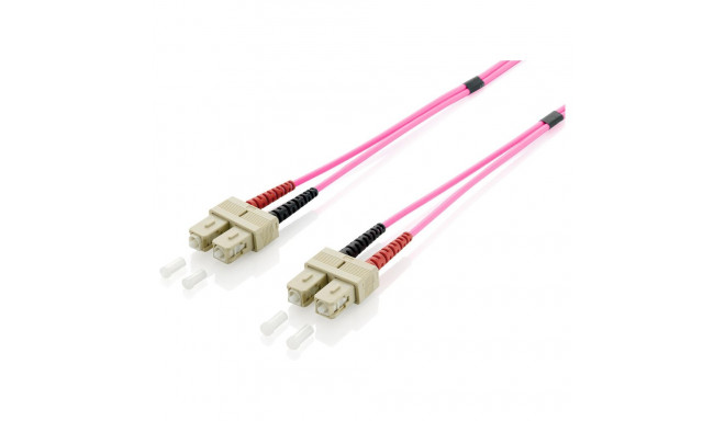 "Equip LWL Patchkabel SC->SC 3.00m Multimode Duplex OM4 vi Polybeutel"