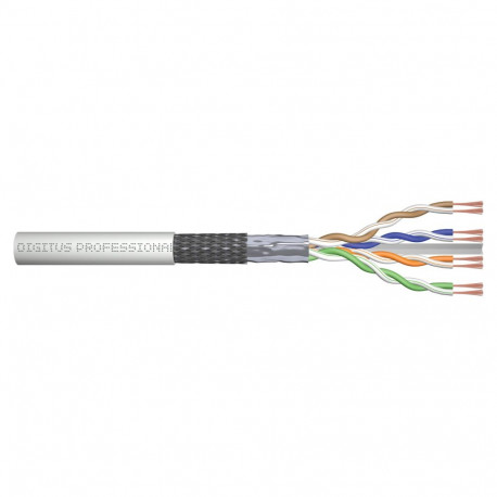 "DIGITUS CAT 6 SF/UTP Twisted Pair Roh-Patchkabel, 305m,grau"