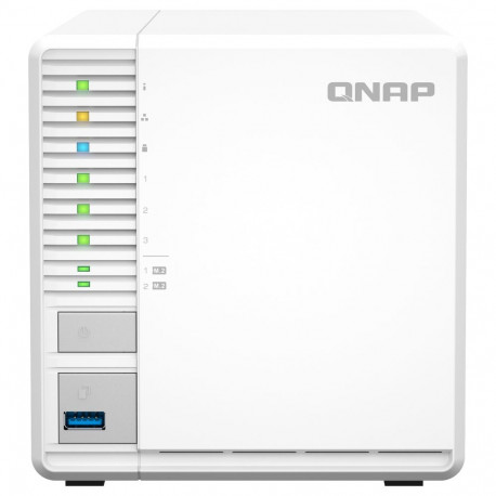 "3-Bay QNAP TS-364-8G Intel® Celeron® - N5095 - Weiß"
