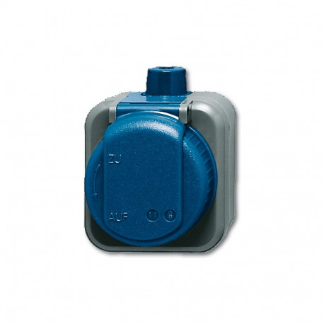 Busch-Jaeger pistikupesa BJ 2300EWDI Busch-Duro 2000 WDI veekindel klapitava kaanega IP66