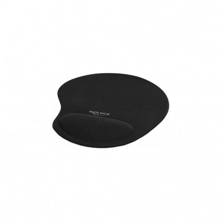 DELOCK ergonoomiline must geelist randmetoega hiirematt