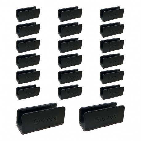 Govee Neon Rope Light 2 mustad kinnitused, 20 tk