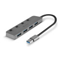 "LINDY USB 3.0 Aktiv-Hub 4 Port"
