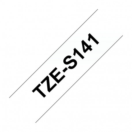 Brother TZeS141 - TZ - 8 m - 1 tk - läbipaistev pakend - 1,8 cm