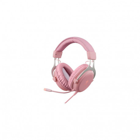 "Deltaco Headset Gaming Stereo Klinke LED pink"