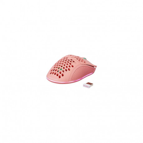 "Deltaco Gaming Maus wireless, RGB pink"