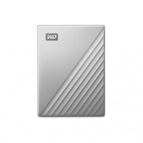 WD väline kõvaketas My Passport Ultra 1TB USB-C/USB3.0 6,4cm metallviimistlus RTL kaasaskantav, hõbe
